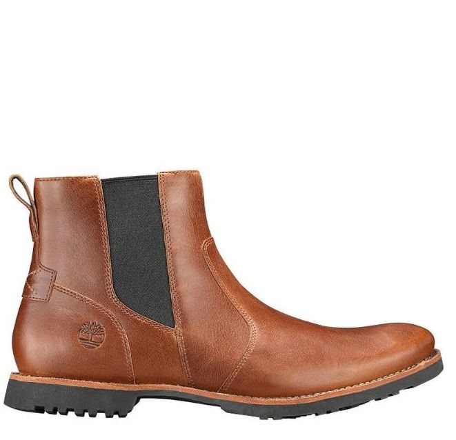 Timberland Kendrick Chelsea US 11 WIDE Mens Brown Chukka Fashion Mid