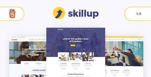 Educare Education With Rtl Ready Website Template 67680