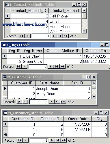 microsoft access examples