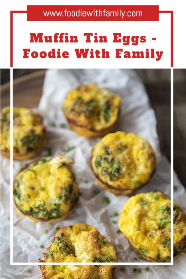Eggs in a muffin Pan! | Eggs in muffin tin, Breakfast bites, Food