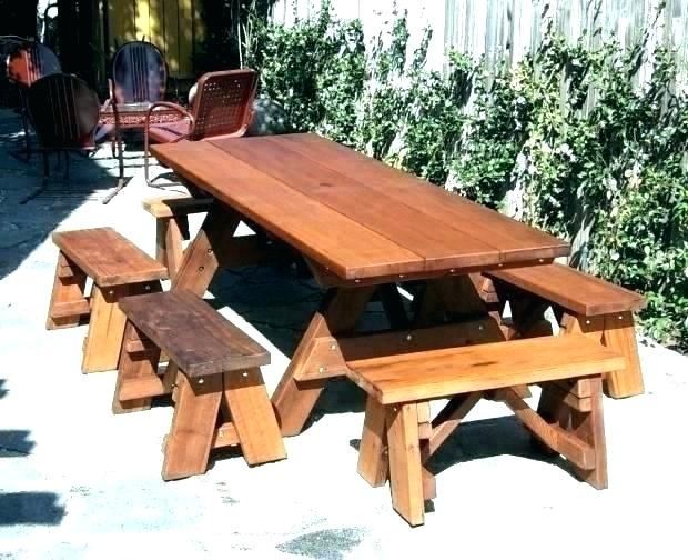 Pin on Easel Picnic Table Plans In All Shapes