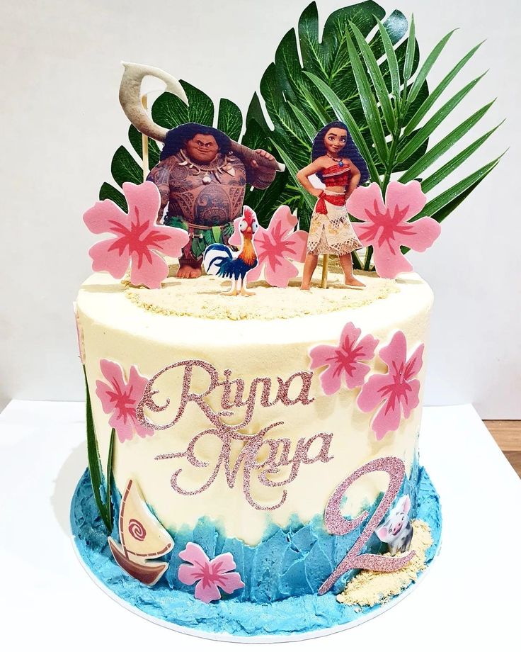 Pin By Gemma Molloy On Olivia Bday Cakes In 2025 Moana Theme Cake 09407e3d2ffb870889a70c49ccf6584d