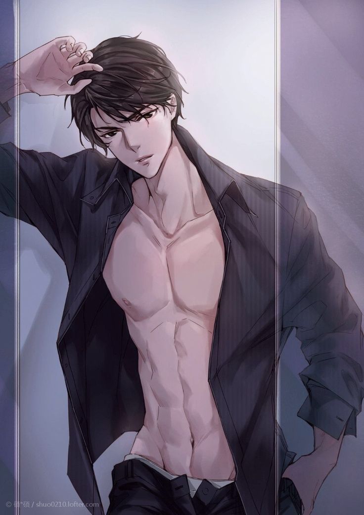 Sexy male anime characters