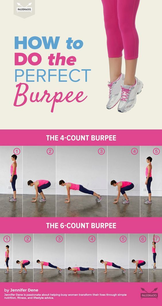 With so many different steps performed at a fast rate, burpees are very easy to ...