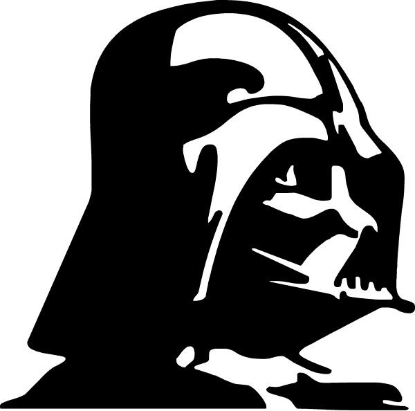 Darth Vader Star wars stencil, Star wars silhouette, Star wars art Darth Vader Star wars stencil, Star wars silhouette, Star wars art