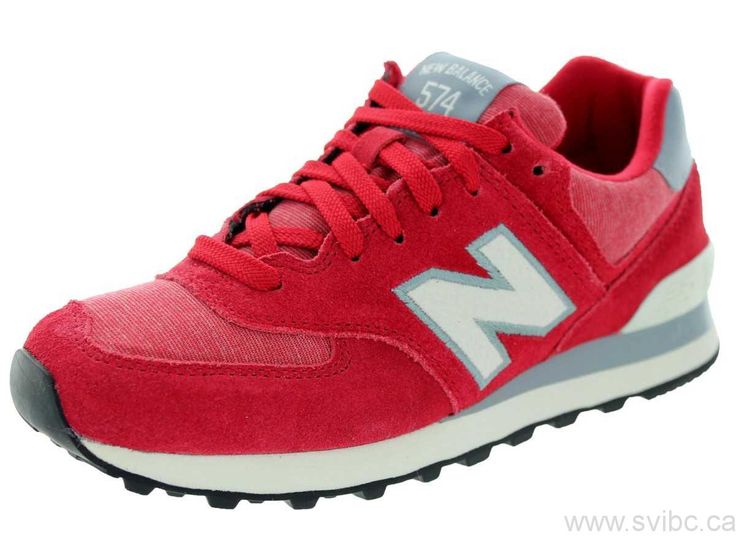 Women\u0027s - New Balance 574 Classics Running Shoes - Dark Red/Off White R386001826