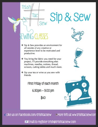 17 best trishtacsew workshop flyers images on pinterest atelier sewing lessons flyer