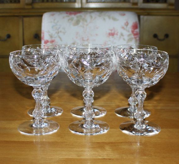 Crystal Champagne Glasses Crystal Champagne Glasses