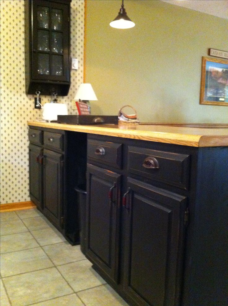 25 best Black distressed cabinets ideas on Pinterest