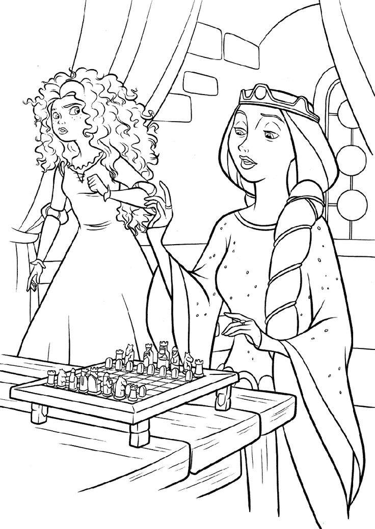 Download Chess Game - high-quality free coloring from the category: Brave. More printable … | Cartoon ...