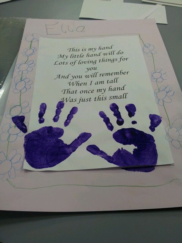 Amazing Grandparents Day Craft Ideas For Kids Part - 6: Grandparentu0027s Day Handprint Craft And Poem