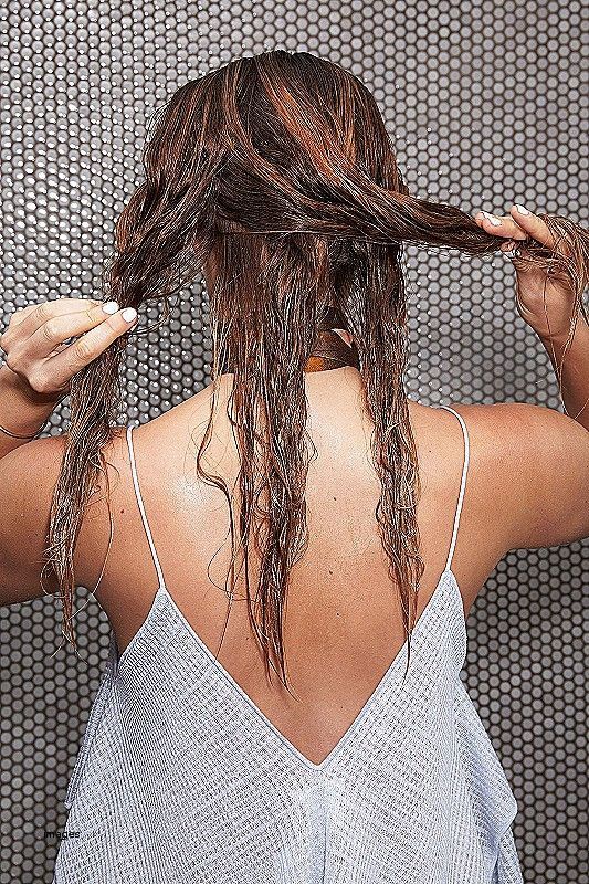 Long hair club shower cute