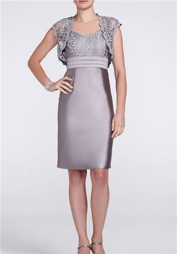 Knee Length Mother of the Bride Dresses David's Bridal