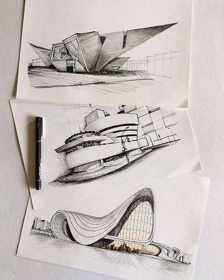 13 best modern architecture images on pinterest modern architectural sketches2 architectural