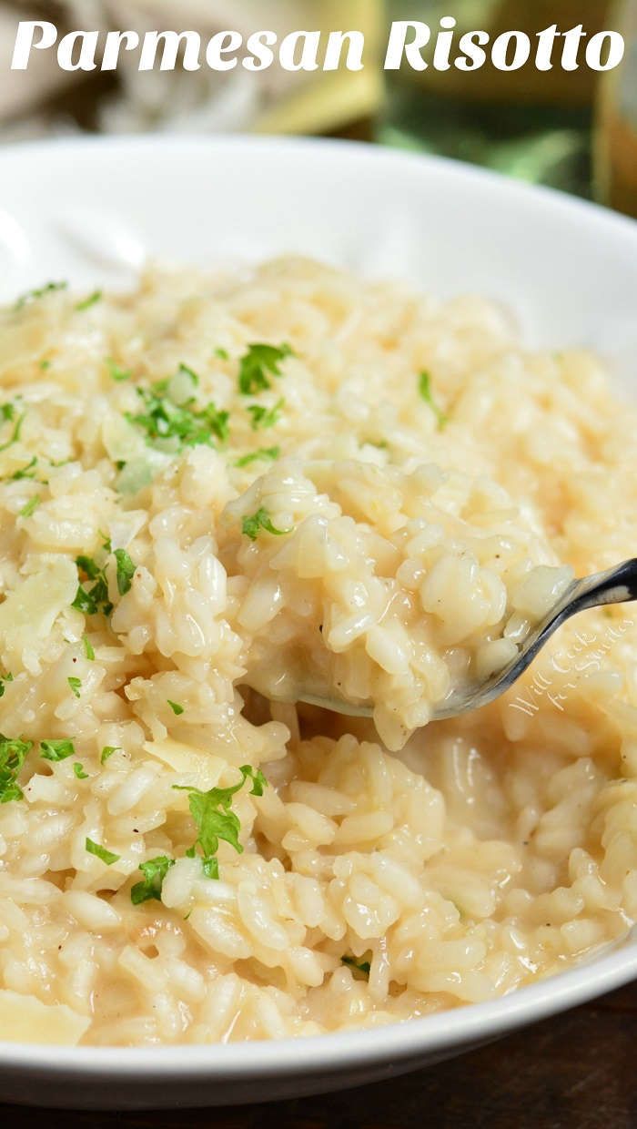 Can You Make Risotto With Jasmine Rice White Wine And Parmesan Risotto This Celebrated Life Recipe Risotto Recipes Easy Parmesan Risotto Risotto Recipes Parmesan
