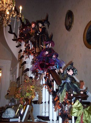 moonstruck gift shop decorating ideas more whimsical witches sliding and flying down the staircase