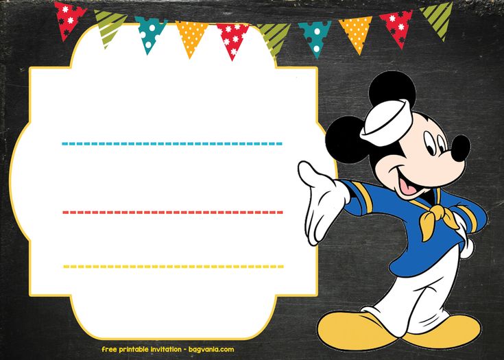 3110 best FREE Printable Invitation Templates - Bagvania - mickey mouse invitation template 3110 best FREE Printable Invitation Templates - Bagvania - mickey mouse invitation template