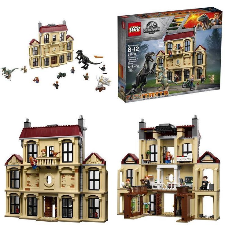 LEGO 75930 Jurassic World Fallen Kingdom Indoraptor Rampage at Lockwood Estate | Lego jurassic world, Jurassic world, Jurassic world fallen kingdom