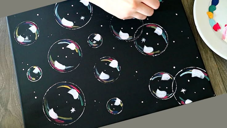 Bubble Painting Tutorial How To Paint Bubbles Easy Acrylic Painting 0a0b8fd1a8ac8aa84d0079948ab8287e