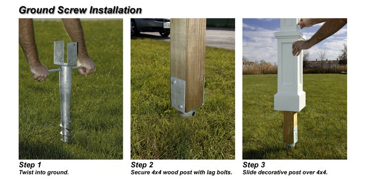No Dig Fence Posts No Dig Ground Anchor Fence Pinterest Wooden wambam-fence-s-no-dig-aluminum-fence-installation-youtube