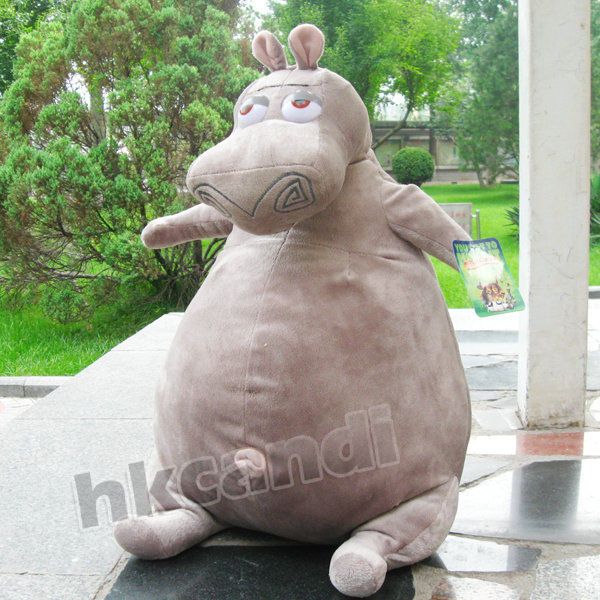 Cute Madagascar Gloria Hippo Stuffed Animals Toys 20cm New Madagascar Gloria Hippo Stuffed Animals