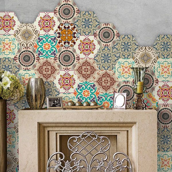 10pcs Self Adhesive Vintage Ceramic Tiles Diy Kitchen Bathroom Wall Floor Stickers Decal Decor Decals Tile - Diy Self Adhesive Vinyl Floor Tiles 10pcs Self Adhesive Vintage Ceramic Tiles Diy Kitchen Bathroom Wall Floor Stickers Decal Decor Decals Tile - Diy Self Adhesive Vinyl Floor Tiles