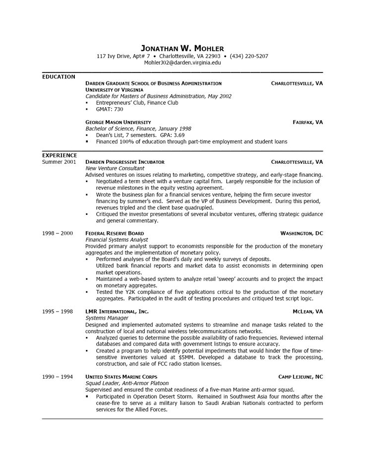 medical school resume samples