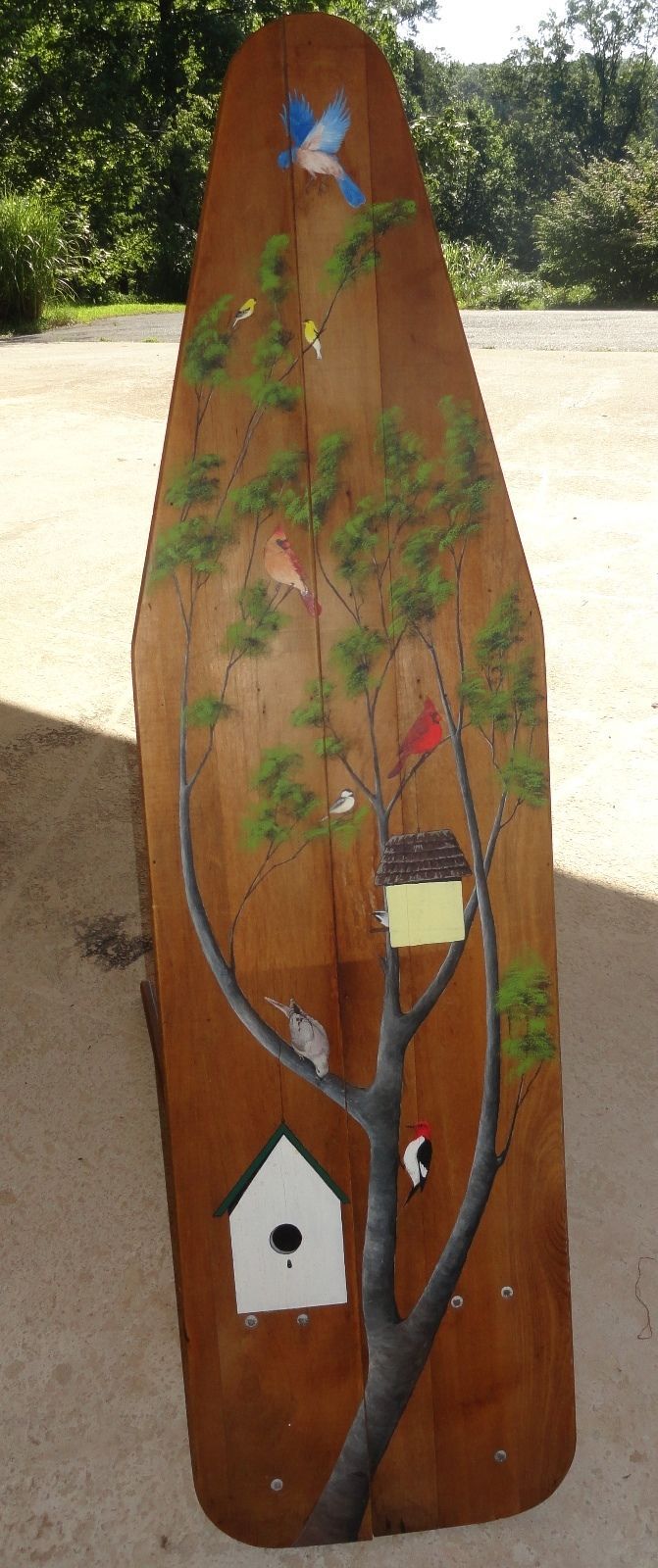 Primitive Wood Painted Ironing Board Primitive Wood Painted Ironing Board
