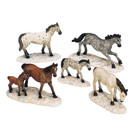 Dept 56 - Thoroughbreds | Dept 56 snow village, Thoroughbred, Department 56