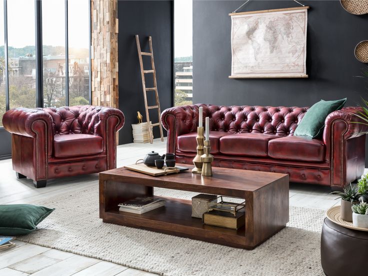 Chesterfield Sofa Garnitur Antik Rot Möbelideen Chesterfield Sofa Garnitur Antik Rot, How Much Does It Cost To Reupholster A Chesterfield Sofa