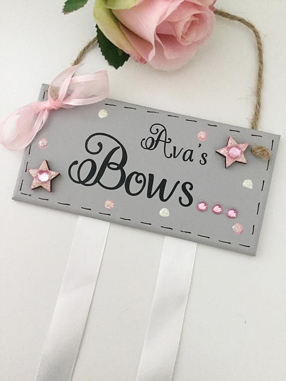 Personalised Bow Holder