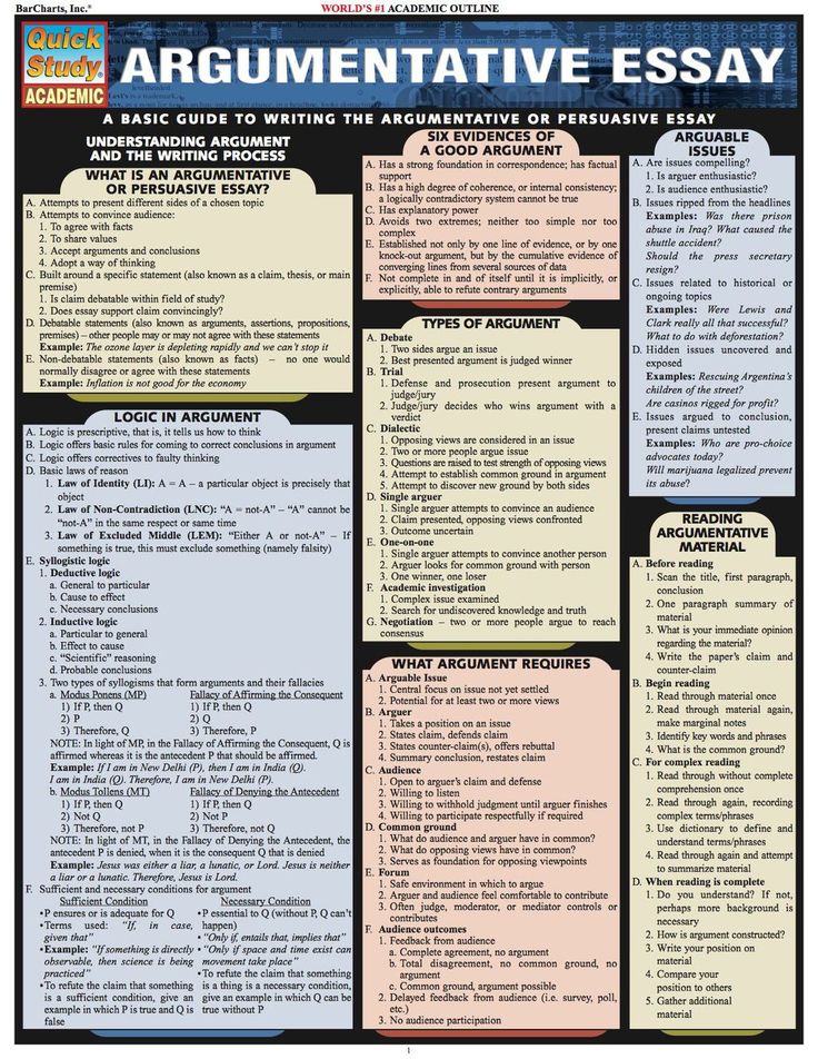 Argumentative Essay (eBook) Essay writing skills