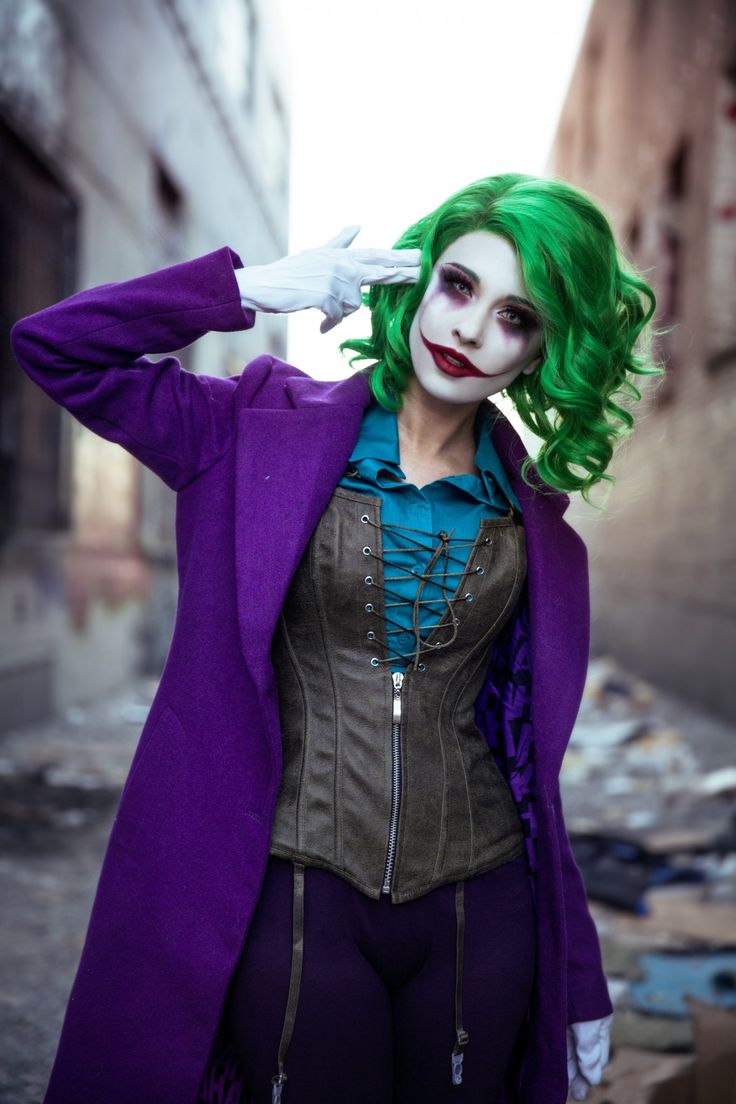 Joker by Hendo Art | Cosplay woman, Female joker cosplay, Joker costume