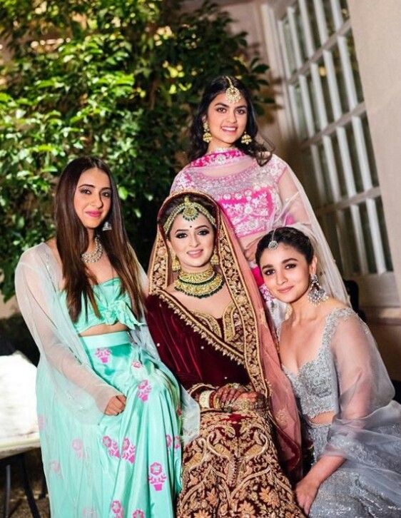 Indian wedding dresses for bride's friends sale