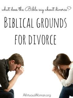 I never knew...Divorce affects all involved, i know from a childs pov but to see how God views Divorce is very vital. What does the Bible say about divorce? @ AVirtuousWoman.org did an awesome job teaching on this very touchy subject.