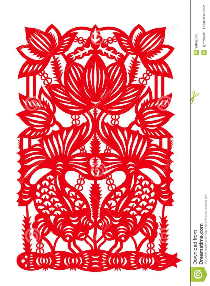chinese paper cuts templates