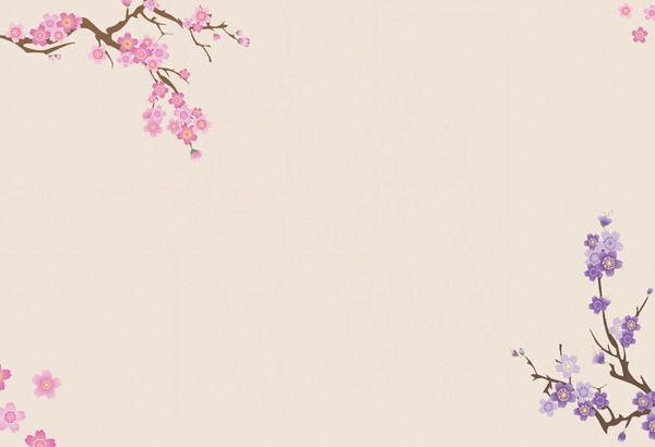 cherry blossom powerpoint template
