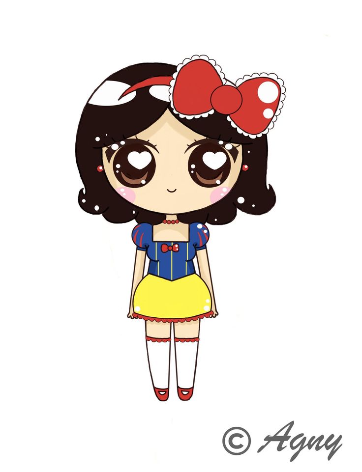 Snow White Kawaii by on Snow White Kawaii by on