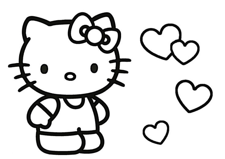 ausmalbilder hello kitty-201 | Ausmalbilder Hello Kitty ...