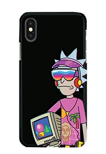 Case Me Up Coque téléphone pour Iphone X XS Rick and Morty Funny Comedy