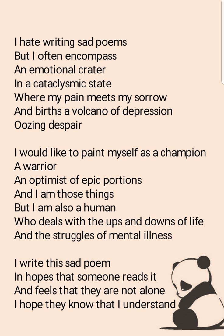 Poems About Sadness And Depression 0a9459a12bf63ceb0d65d8daaf5b3040