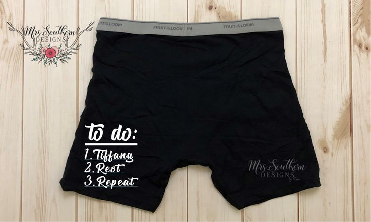 DIY boyfriend boxer shorts woxers for her