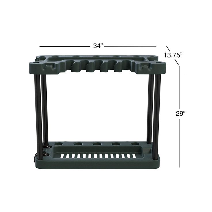 Com Stalwart Rolling Garden Fits 40 Tools Storage Rack Tower Outdoor Tool Garden Tool Rack Storage, Stalwart Rolling Garden Fits 40 Tools Storage Rack Tower