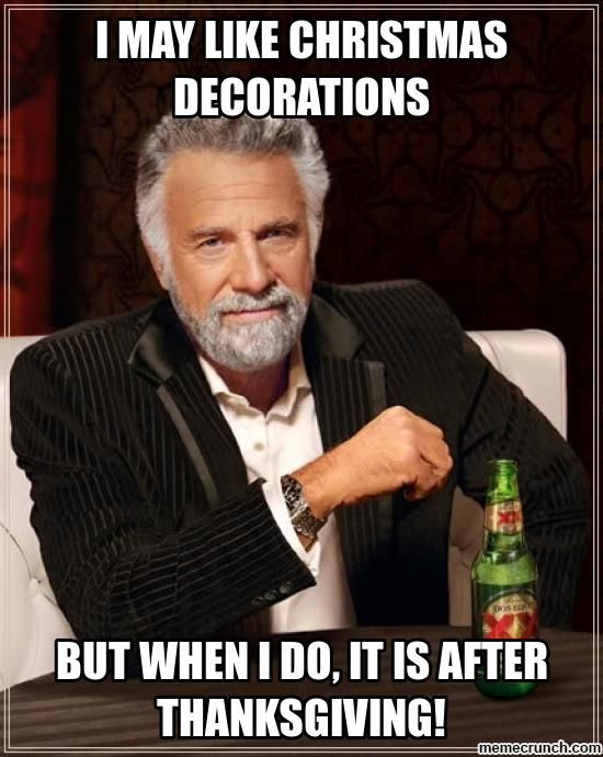 Image result for decorating for christmas too early memes