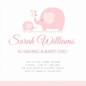 baby shower text