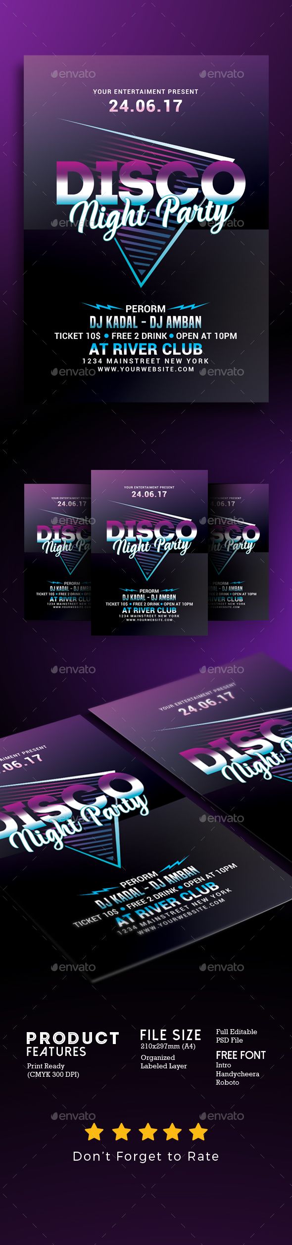 homecoming flyer template