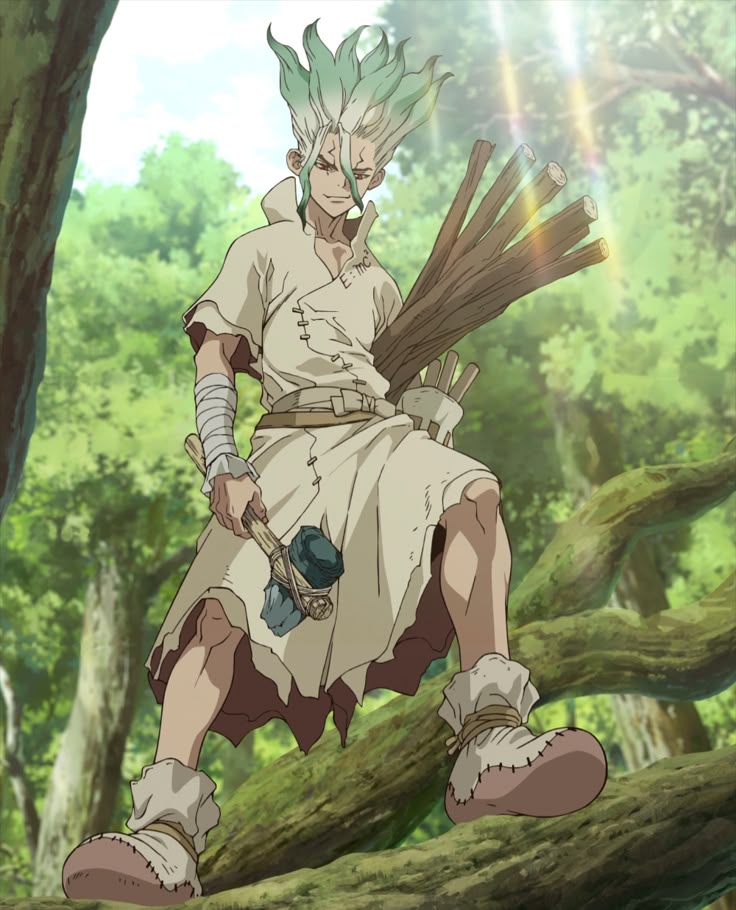 Dr. Stone Episode 15 A Breath of Fresh Air