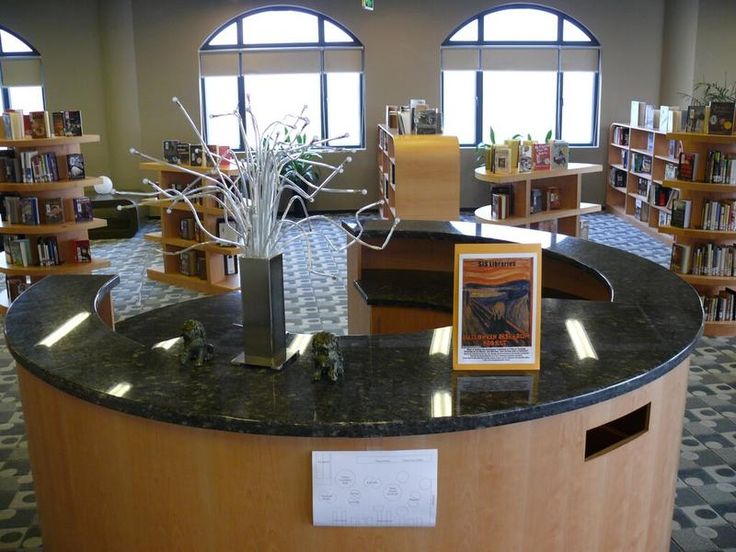 28 Best Library Furniture Images On Pinterest Circulation Area I Like The Round Desk Have A Of These Around