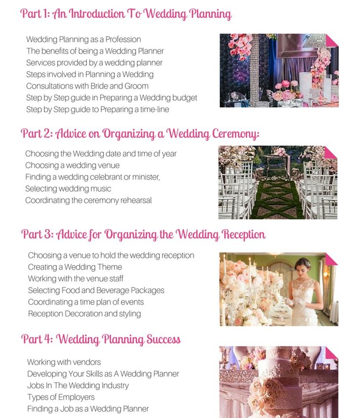 19 best How to Become A Wedding Coordinator images on Pinterest | Wedding coordinator Wedding planer and Wedding planner