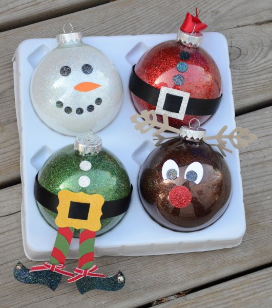 glass ball ornaments snowman and reindeer would be the best for school perhaps yuo could fill with shredded const paper instead o - Decorating Christmas Ornaments glass ball ornaments snowman and reindeer would be the best for school perhaps yuo could fill with shredded const paper instead o - Decorating Christmas Ornaments